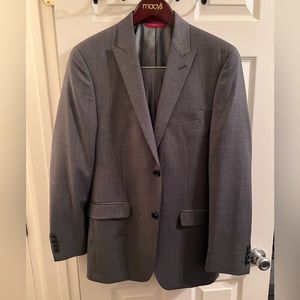Alfani Slim Fit Gray Suit Pants and Jacket